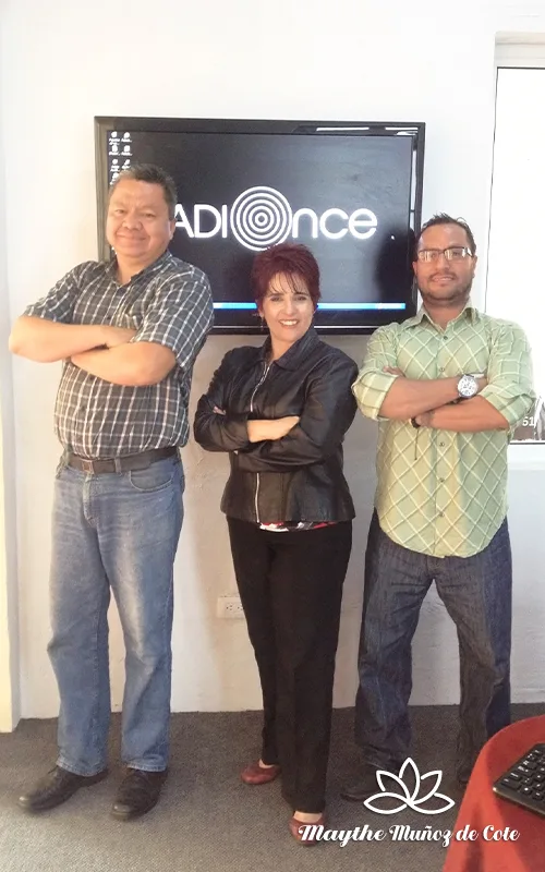 Maythe Muñoz de Cote, Experta en Empresas Familiares con el equipo de Radionce