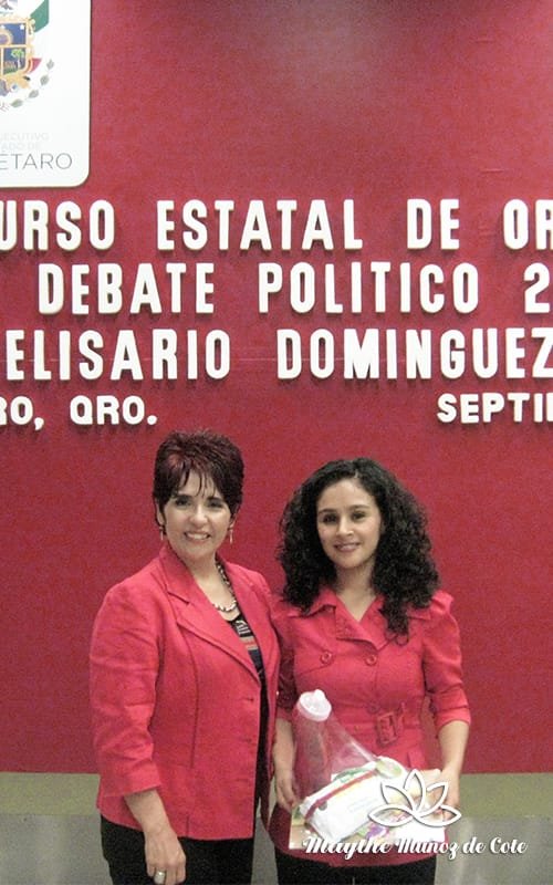 Maythe Muñoz de Cote, Jueza de Concurso Estatal en Querétaro