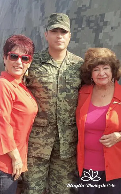 Maythe Muñoz de Cote, empresaria en un día normal conviviendo con su familia